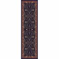Concord Global Trading 2 ft. 3 in. x 7 ft. 7 in. Jewel Kashan - Navy 40642